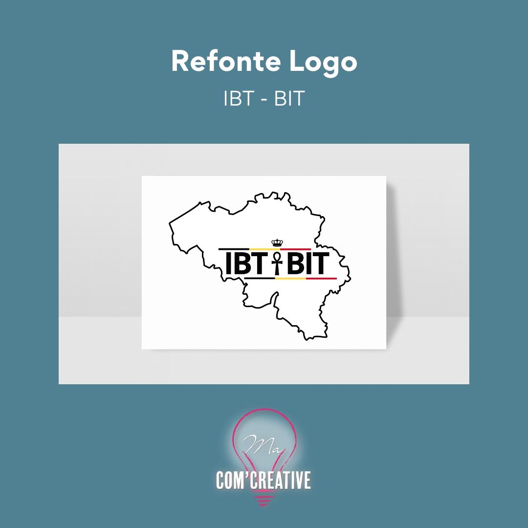 Refonte logo - IBT - Ma Com'Creative