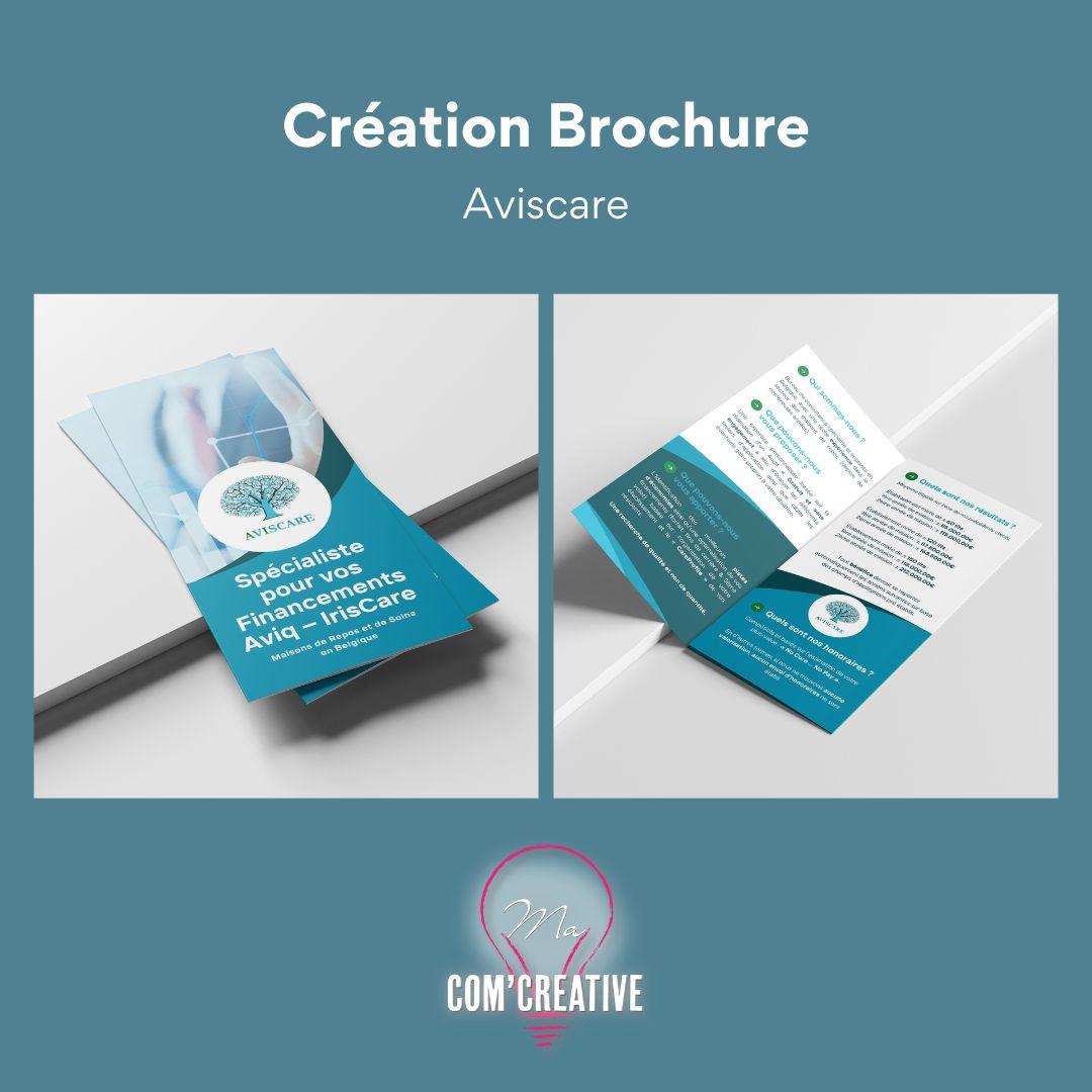 Creation brochure - Aviscare - Ma Com'Creative