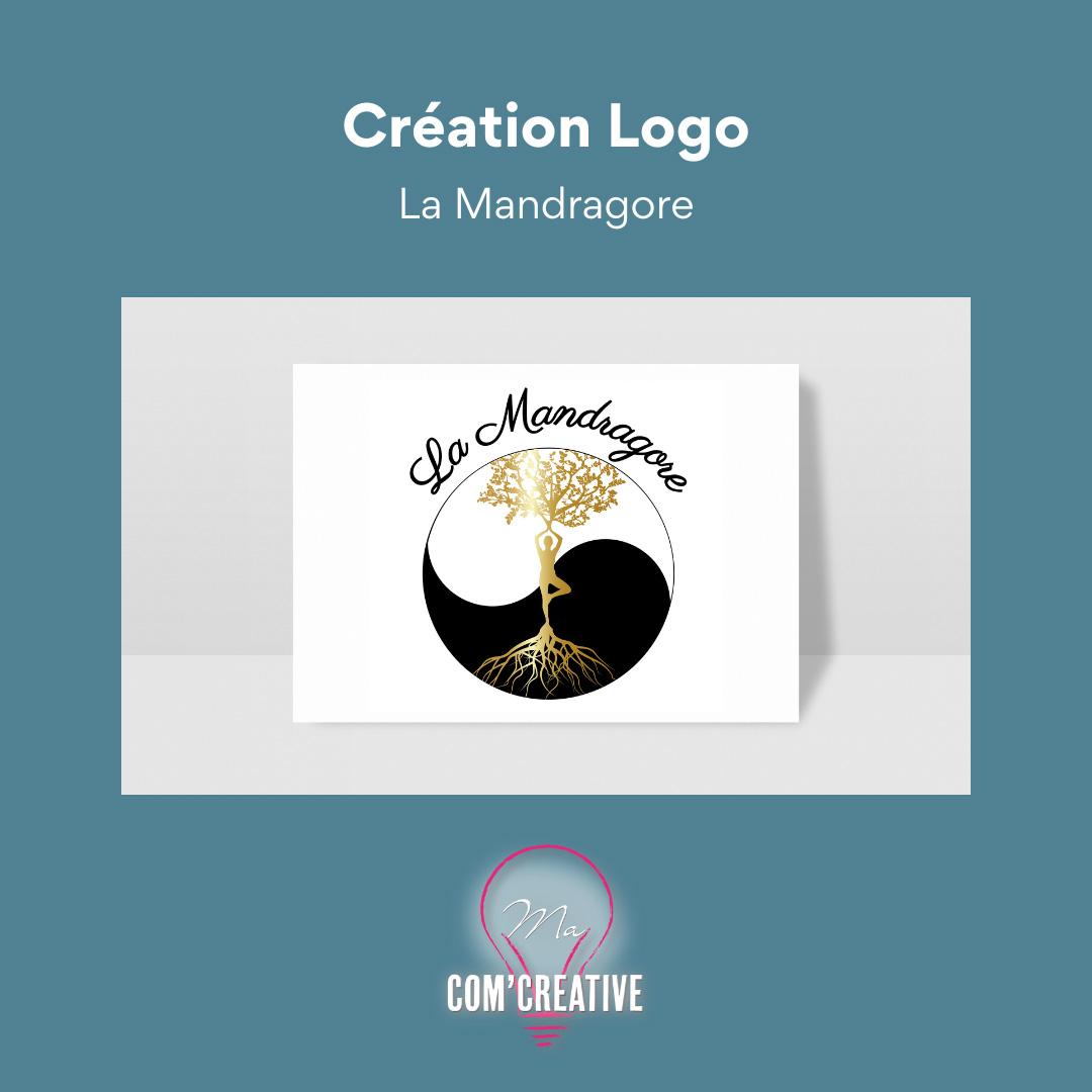 Création Logo - La Mandragore - Ma Com'Creative