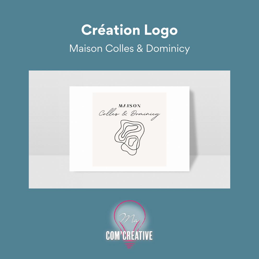 Création Logo - Maison C&D - Ma Com'Creative